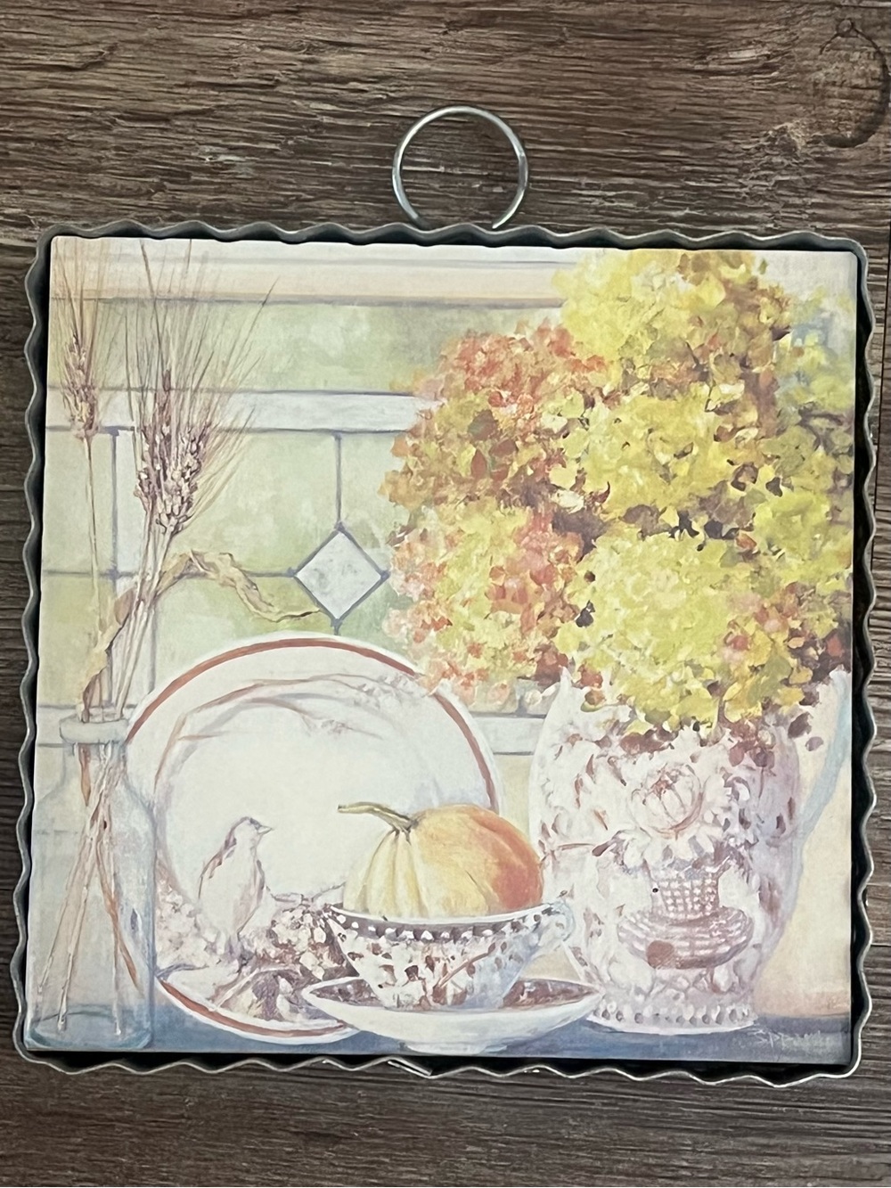 Yellow Floral Still Life Wall Art - Unbranded